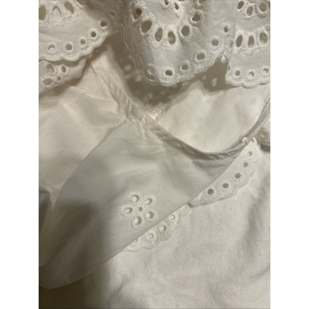 Cottagecore Eyelet Lace Steve Madden Jayda Dress Coquette Romantic Sz Sm - Picture 5 of 10